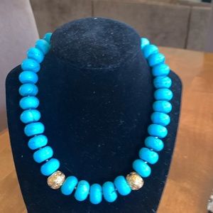 Hand made turquoise necklace